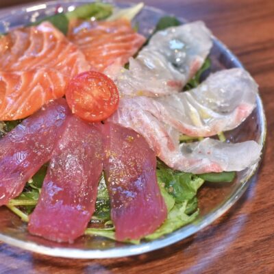 すだち香るカルパッチョ